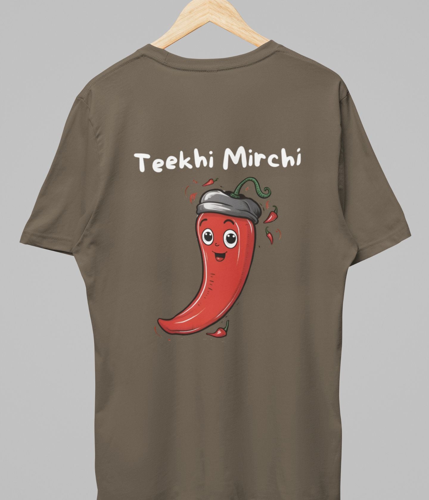 Teekhi Mirchi - Unisex Classic T-Shirt - Dark - aiink