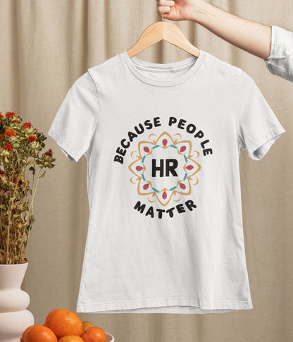 People Matter - Women's Supima Cotton T-Shirt - aiink