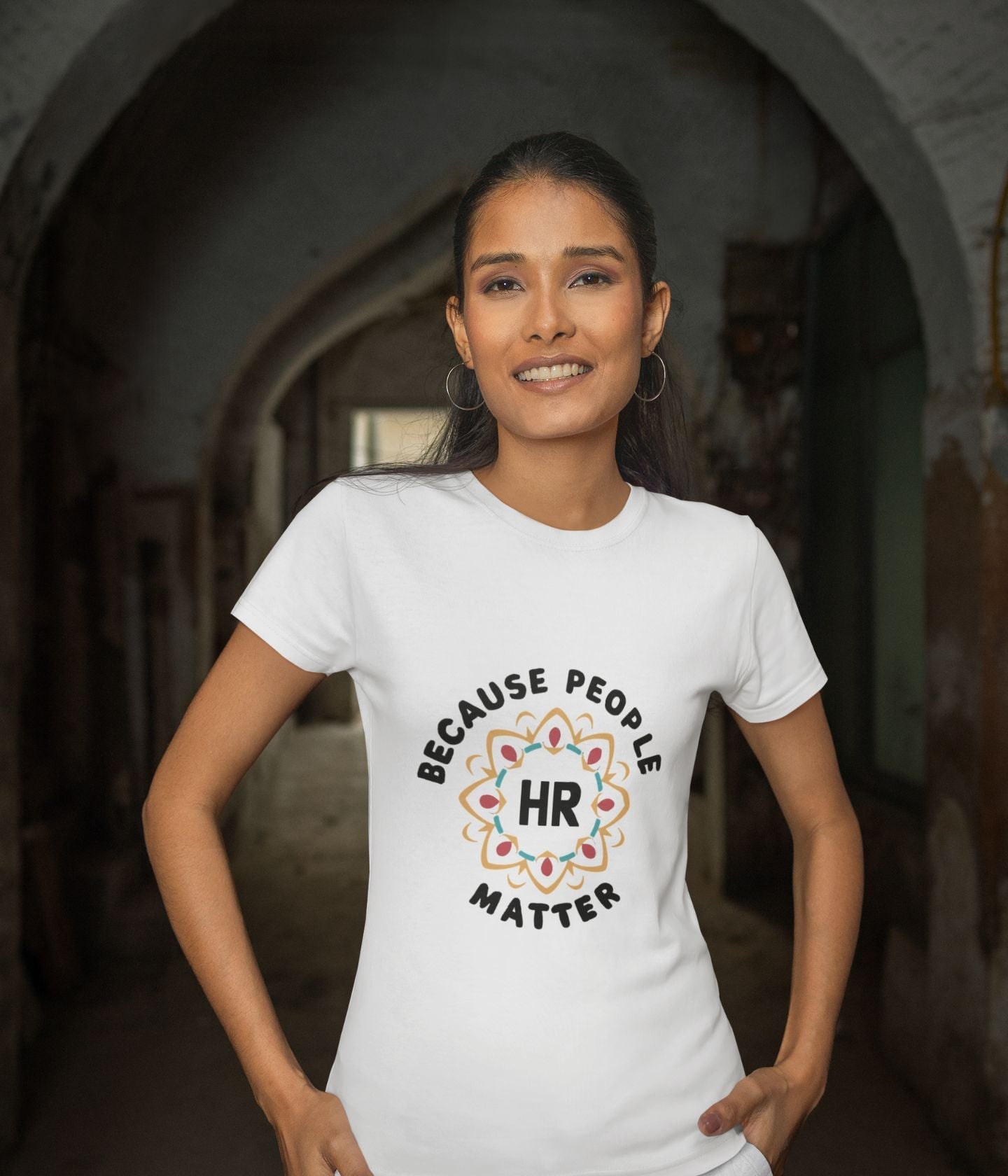 People Matter - Women's Supima Cotton T-Shirt - aiink