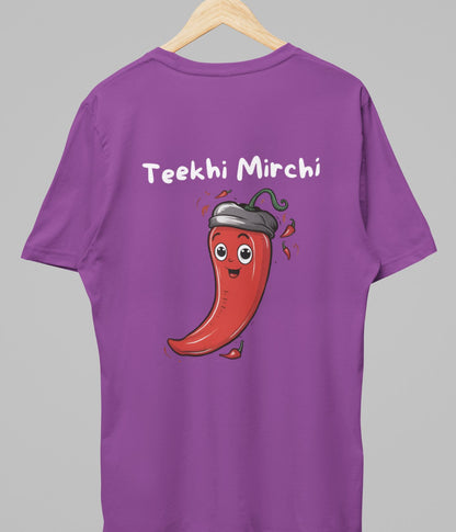 Teekhi Mirchi - Unisex Classic T-Shirt - Dark - aiink