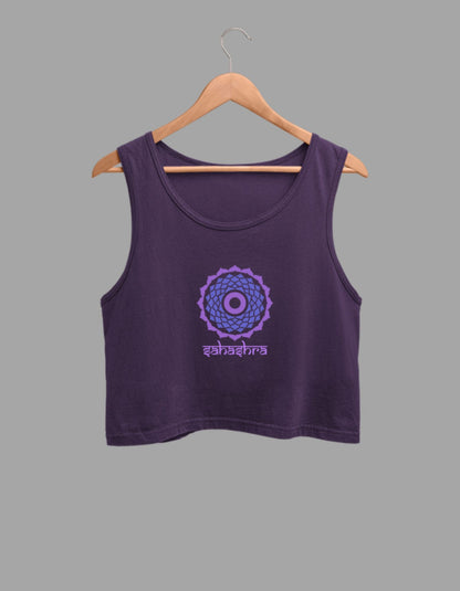 Sahashra - Women's Crop Tank - aiink