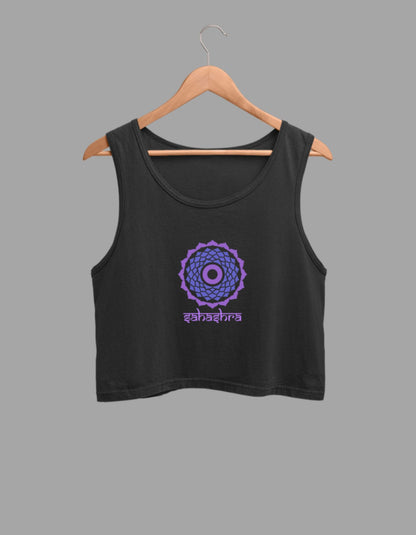 Sahashra - Women's Crop Tank - aiink