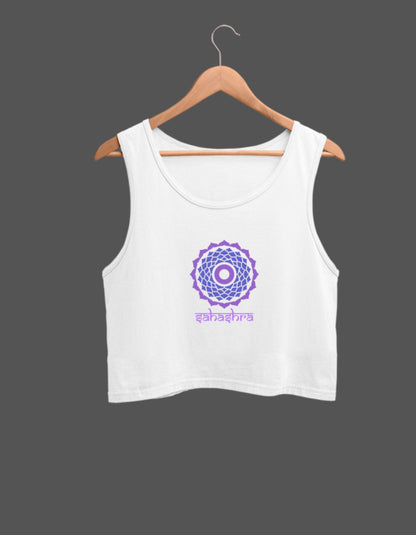 Sahashra - Women's Crop Tank - aiink