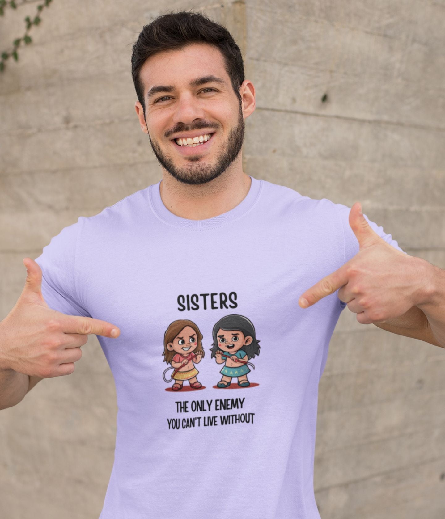 Sisters - The Only Enemy You Can't Live Without - Unisex Classic T-Shirt - aiink