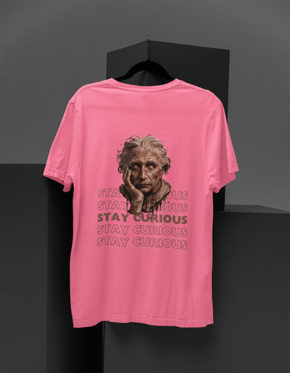 Stay Curious - Terry Oversized T-Shirt - aiink