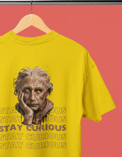 Stay Curious - Unisex Oversized Classic T-Shirt - aiink