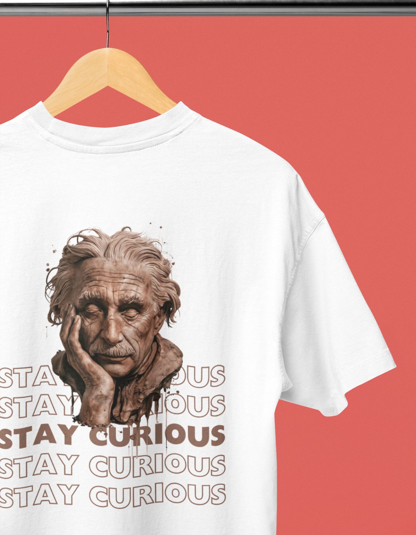 Stay Curious - Unisex Oversized Classic T-Shirt - aiink