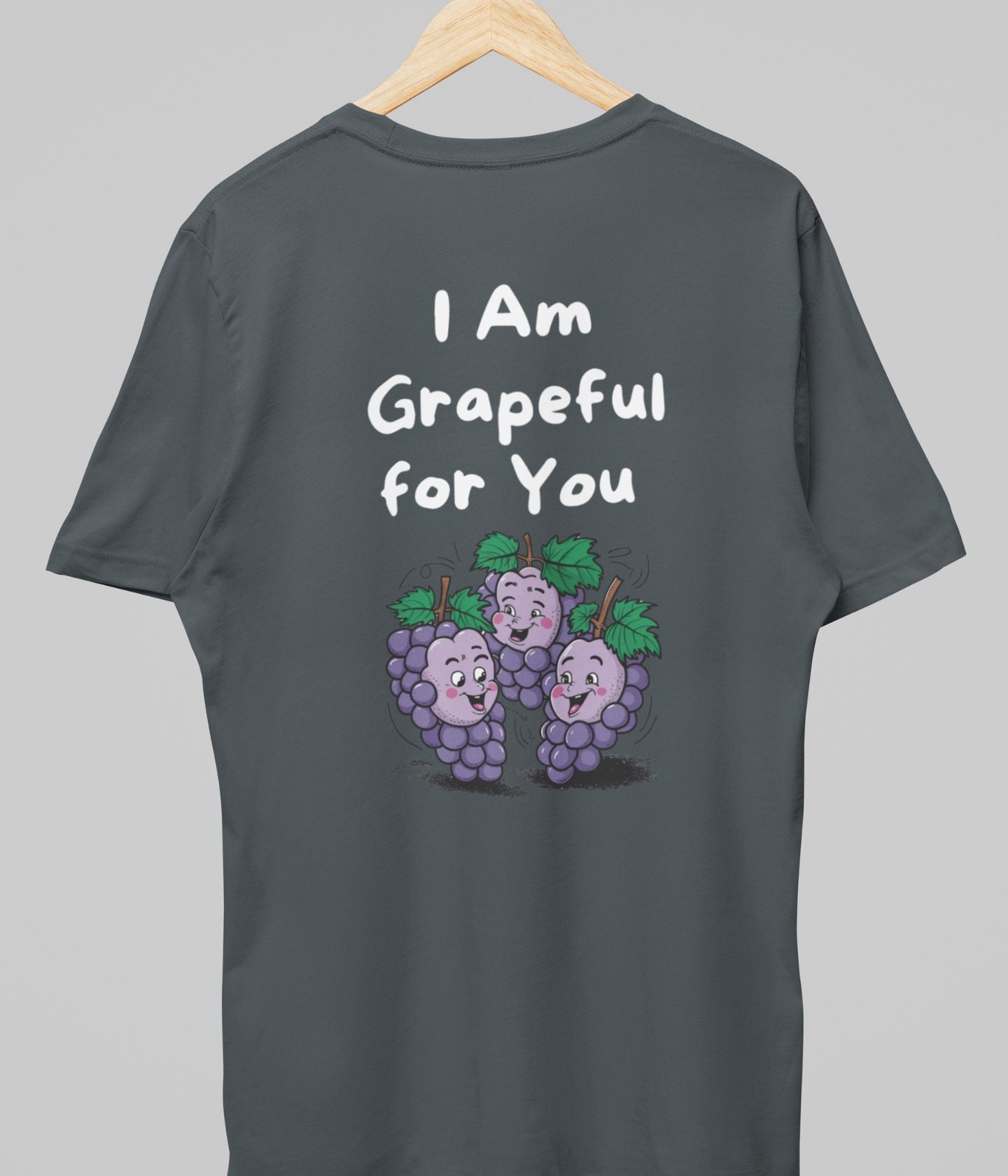 I Am Grapeful For You - Unisex Classic T-Shirt - Dark - aiink