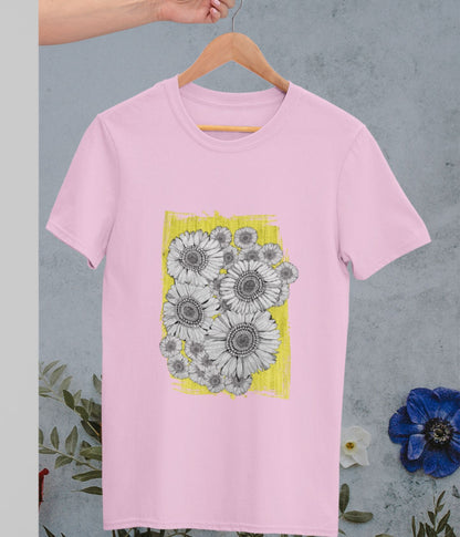 Sunflower Smiles - Unisex Classic T-Shirt - aiink