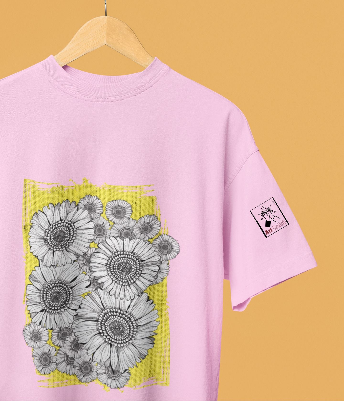 Sunflower Smiles - Unisex Oversized Classic T-Shirt - aiink