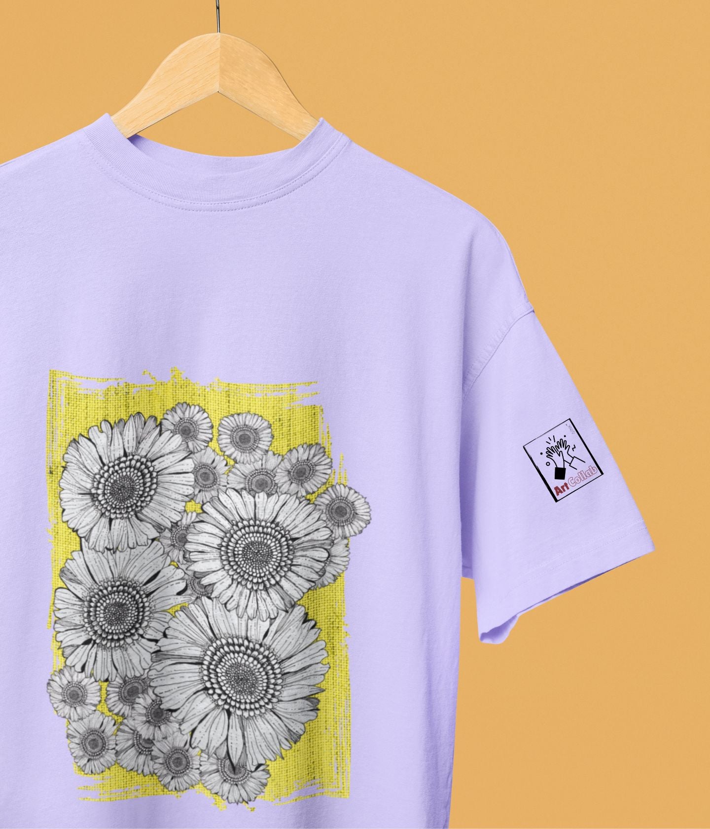 Sunflower Smiles - Unisex Oversized Classic T-Shirt - aiink