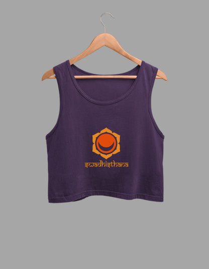 Swadhisthana - Women's Crop Tank - aiink