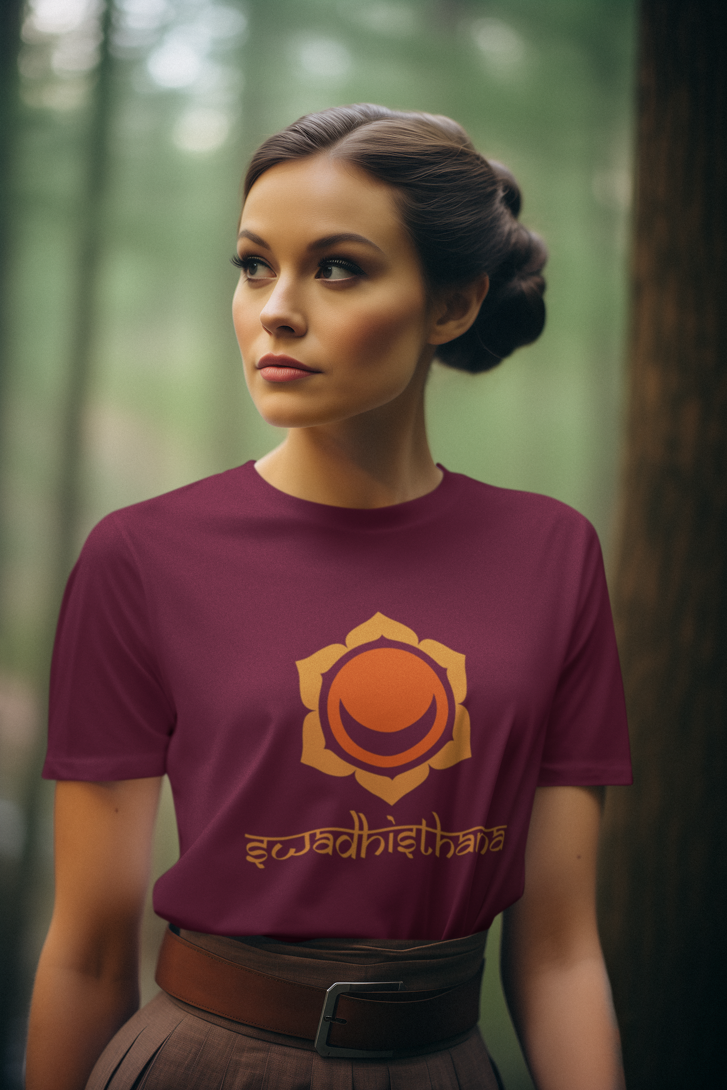 Swadhisthana - Women's Supima Cotton T-Shirt - aiink