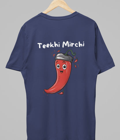 Teekhi Mirchi - Unisex Classic T-Shirt - Dark - aiink