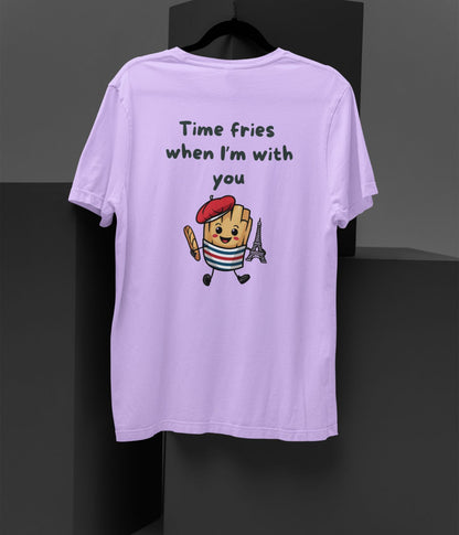 Time Fries - Terry Oversized T-Shirt - aiink