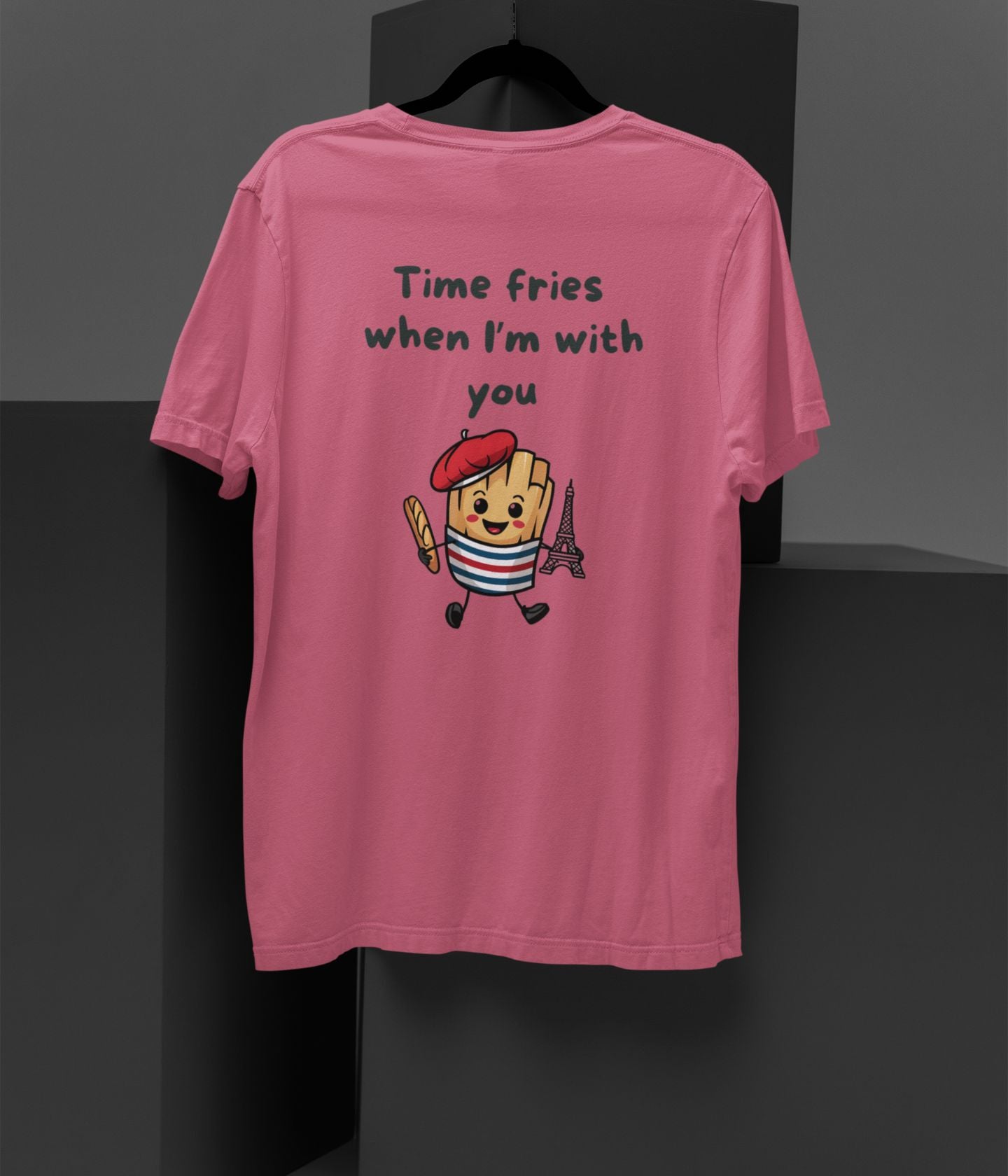 Time Fries - Terry Oversized T-Shirt - aiink