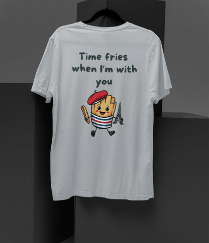 Time Fries - Unisex Oversized Classic T-Shirt - aiink