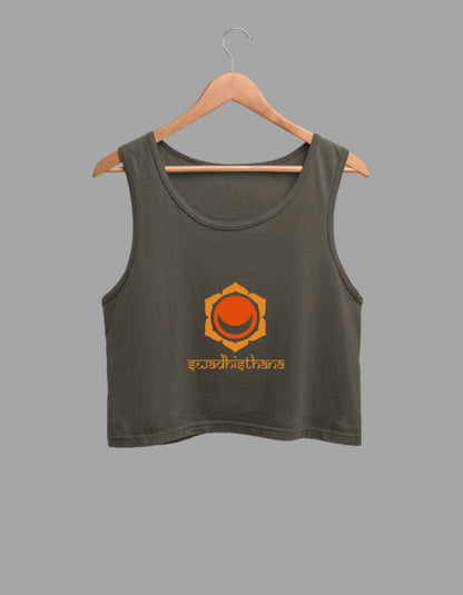 Swadhisthana - Women's Crop Tank - aiink