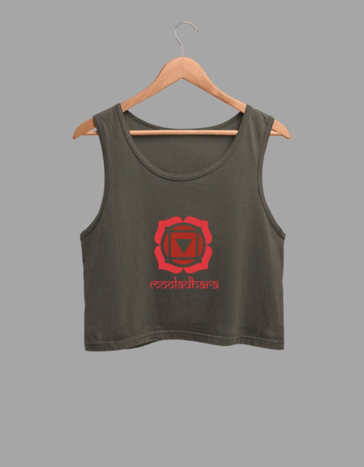 Mooladhara - Women's Crop Tank - aiink