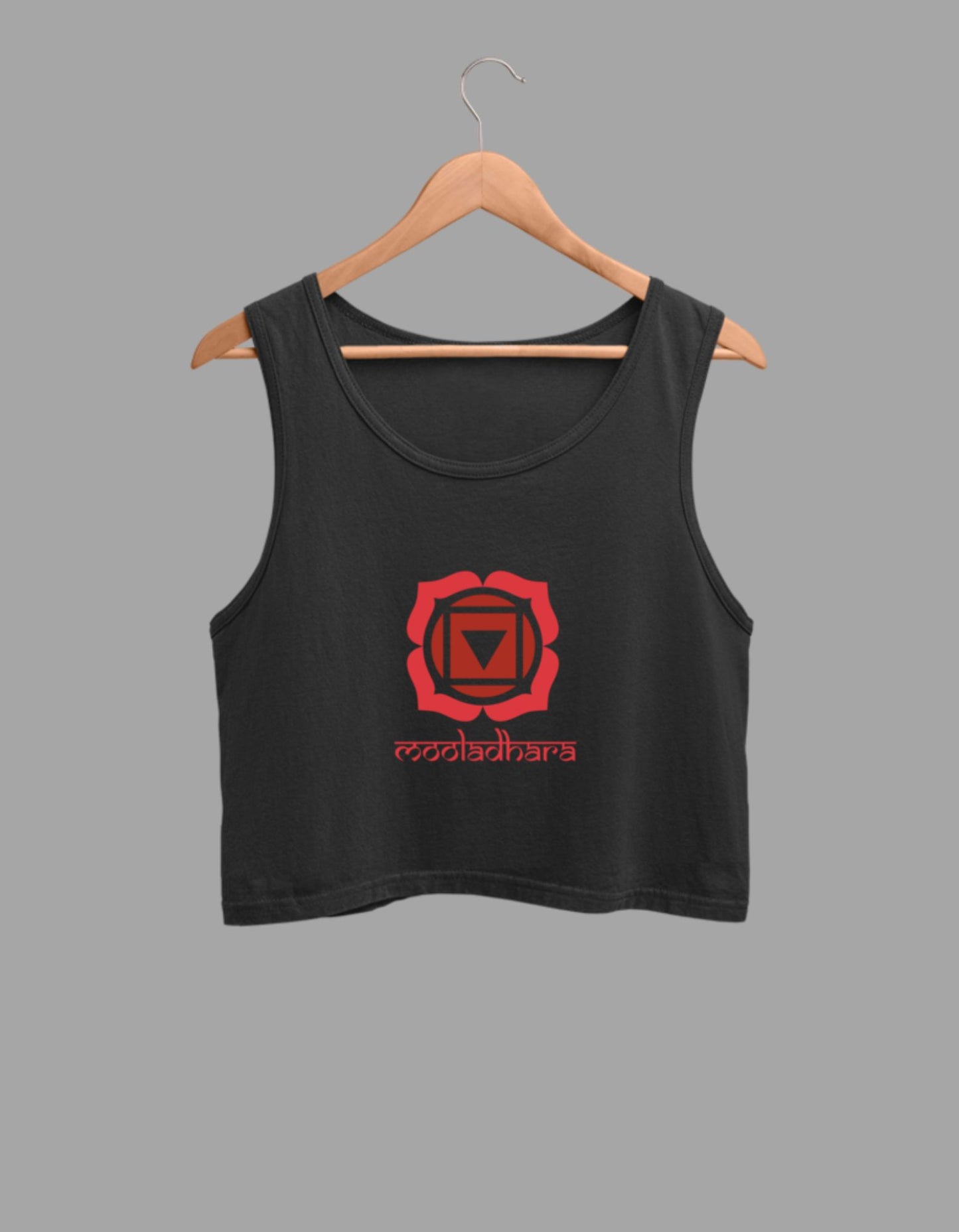 Mooladhara - Women's Crop Tank - aiink