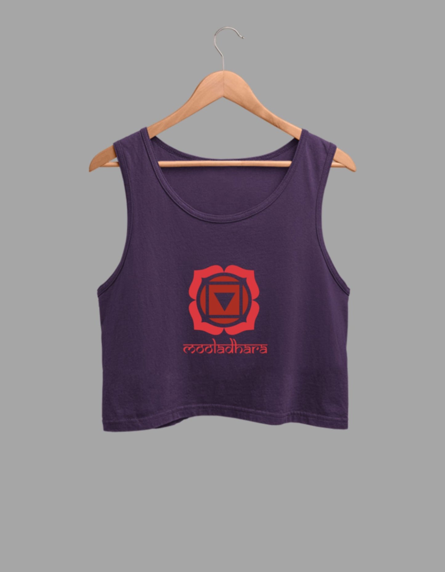 Mooladhara - Women's Crop Tank - aiink