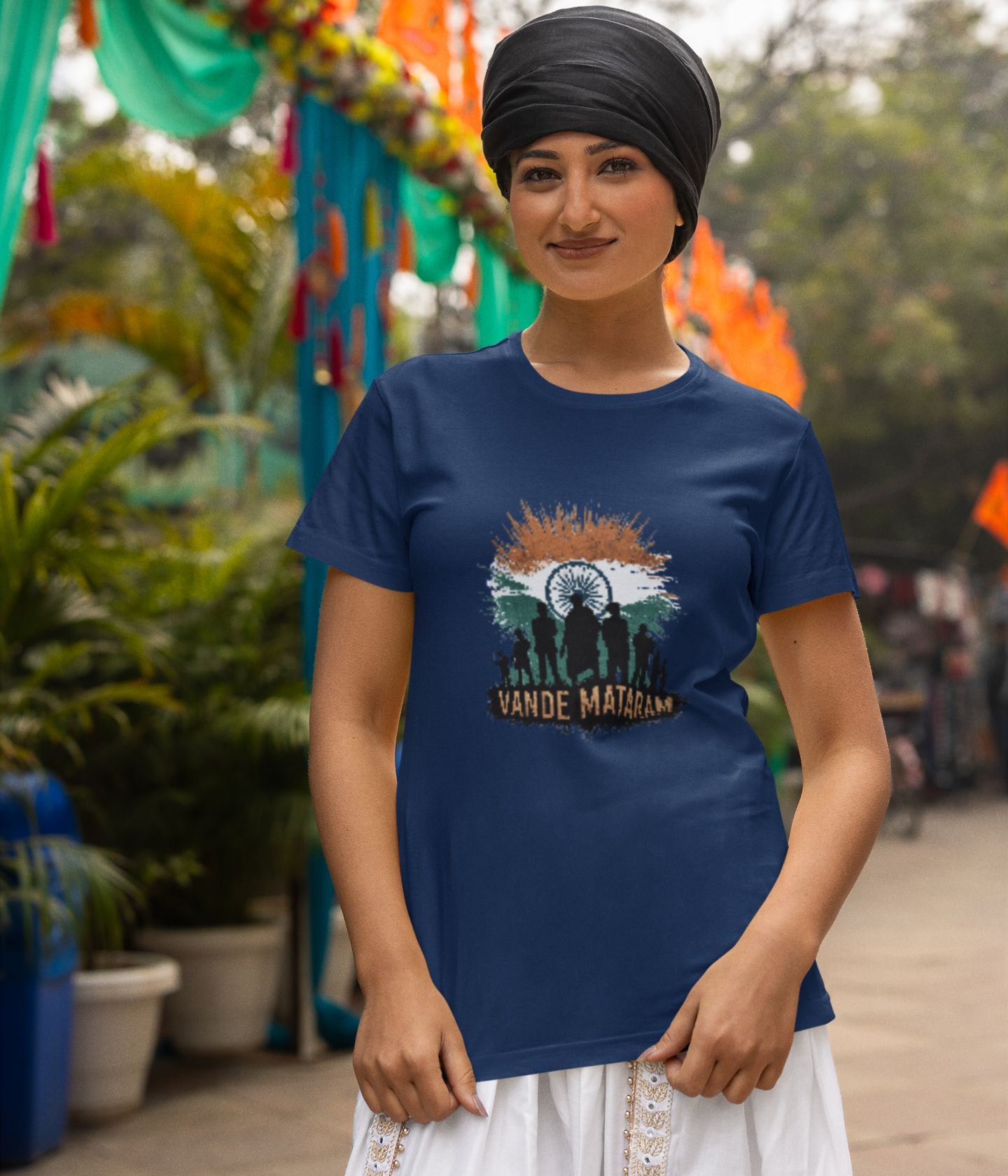 Vande Mataram - Unisex Classic T-Shirt - Dark - aiink