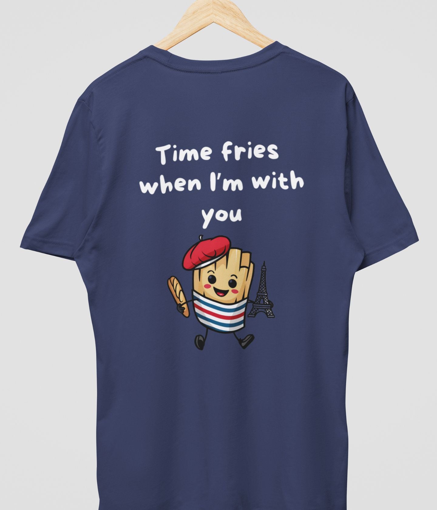 Time Fries - Unisex Classic T-Shirt - Dark - aiink