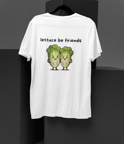 Lettuce Be Friends - Unisex Oversized Classic T-Shirt - aiink